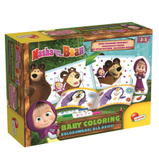 Комплект за оцветяване Lisciani Masha and the Bear 78059