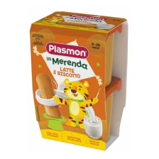 Млечен десерт с бишкоти Plasmon