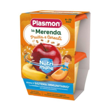 Млечен десерт Plasmon - Нутримюн, микс плодове и овесени ядки