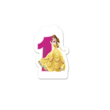 Свещ за рожден ден Procos номер 1 Disney Princess 82894
