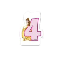 Свещ за рожден ден Procos номер 4 Disney Princess 82897