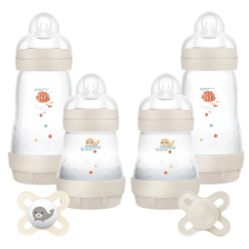 Комплект шишета MAM Easy Start Anti-Colic и залъгалки Start Original 0-2 м. Feed & Soothe