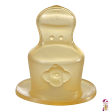 Биберони NIP Latex за шишета Narrow-Neck, 2 бр., 6 месеца +