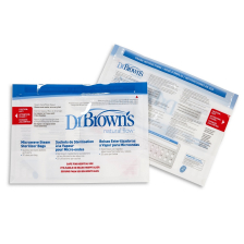 Торбички Dr.Brown's за стерилизация в микровълнова 5бр