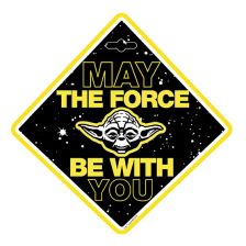 Стикер за кола SEVEN Star Wars Yoda 9623