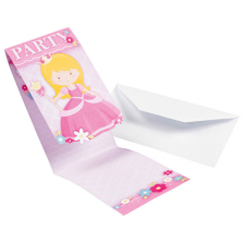 Покани Amscan My Princess 8бр. 9900402