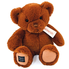 Плюшено мече Doudou Histoire d`Ours Le Nounours 28 см, HO3229