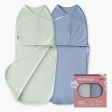 Антистрес пелена за повиване Momcozy Easy Swaddle Wrap, 0-3 месеца