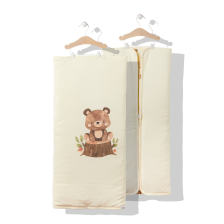 Бебешко одеяло с цип Bebetto BOYS WONDERLAND екрю 80X85 cm B726