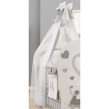 Балдахин със стойка Italbaby DOLCI COCCOLE White/Grey