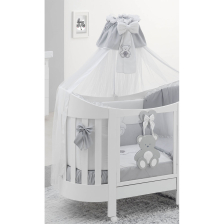 Балдахин със стойка Italbaby PELUCHE Grey