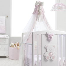 Балдахин със стойка Italbaby PELUCHE Pink