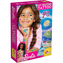 Комплект за временни татуировки Lisciani Barbie Моите блестящи татуировки 