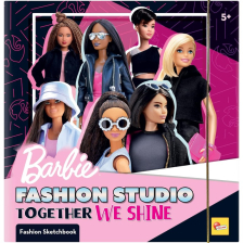 Скечбук Lisciani Barbie Fashion Studio Together we shine със стикери