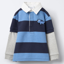 Бебешка блузка Blukids, с яка, 9-36 м., 4654658