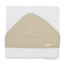 Бебешка хавлия с качулка Bimbidreams BUNNY 100 x 100 см.