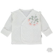 Бебешка камизолка Bebetto Floral Letters, 0-3 м. T3650