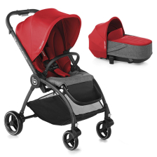 Бебешка количка 2в1 Jane Be Cool Outback Crib, Be Solid Lava