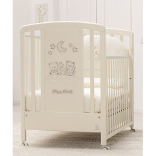 Бебешка кошара Italbaby HAPPY FAMILY Ivory