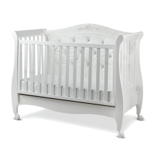 Бебешка кошара Italbaby MAGNIFIQUE LUX Бял