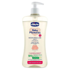 Бебешка мицеларна вода за коса и тяло Chicco Baby Moments, 500 мл.