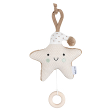 Бебешка музикална играчка за количка Baby's Only Star Heaven Clay Linen