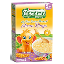 Бебешка паста Bebelan Микро Кръгчета 5+ м 350гр.