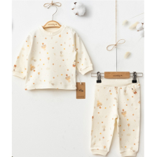 Бебешка пижама Ciсcim Baby Балони, екрю, 2 части, 3-12м., U5042