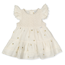 Бебешка рокля Bebetto Sweet lemon, Екрю, 3-24 м., K4771