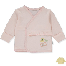 Бебешка жилетка Bebetto HAPPY GARDEN, 0-3 м, T3402