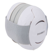 Бебешки антифони Dooky бял, 0-3 години
