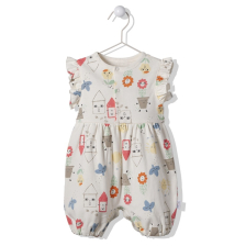 Бебешки гащеризон Bebetto Jolly Good Екрю, 3-18м., T3074
