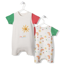 Бебешки гащеризон Bebetto Joyful Екрю, 3-18м., T2990