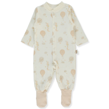 Бебешки гащеризон Bebetto Organic Born With Love, 0-12 м., T4037
