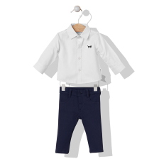  Бебешки комплект Bebetto Boutique риза и панталон, 2 части, 3-36 м, K3685