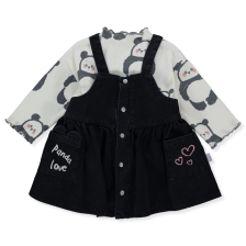 Бебешки комплект Bebetto Cute and Chubby, 2 ч., 6-36м., K4441