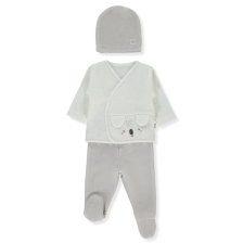 Бебешки комплект Bebetto My Little One, 3ч., 0-3 м., Z1065