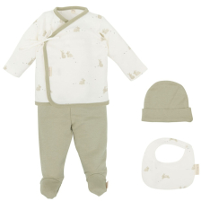 Бебешки комплект Bimbidreams BUNNY, 4 ч., 0-3 м.