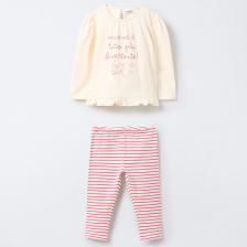 Бебешки комплект Blukids, блузка и клин, 9-36 м., 4654477