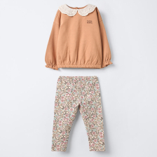 Бебешки комплект Blukids, блузка и клин, 9-36 м., 4657913