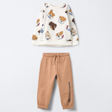 Бебешки комплект Blukids, блузка и панталон, 9-36 м., 4657701