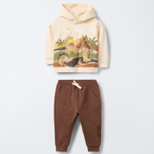 Бебешки комплект Blukids Динозавър, суитчър и панталон, 12-36 м., 4654739