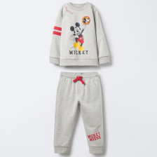 Бебешки комплект Blukids Mickey, пуловер и панталон, 9-36 м., 4654649