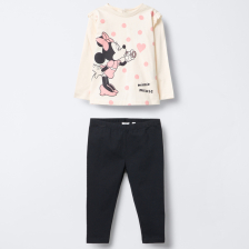 Бебешки комплект Blukids Minnie, блузка и панталон, 9-36 м., 4654434