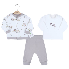 Бебешки комплект Сiccim Baby Корона, бежов, 3 части, 0-9м. U4858
