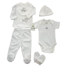 Бебешки комплект за изписване Ciсcim Baby Коала, екрю, 5 части, 0-3м., U4135