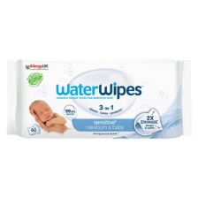 Бебешки мокри кърпи Water Wipes 3в1 99.9% вода 60 бр.