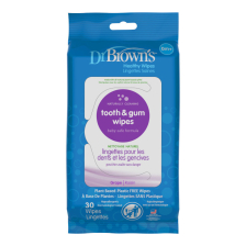 Бебешки мокри кърпи за зъби и венци Dr.Brown's Healthy Wipes 30бр.