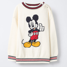 Бебешки пуловер Blukids Mickey, 9-36 м., 4654663