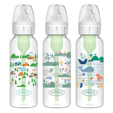 Бебешки шишета Dr.Brown's Natural Flow Anti Colic Options+ Narrow, 250 мл., 3 бр.